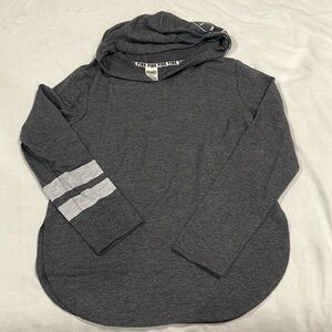Victoria Secret dark gray hooded  sweatshirt